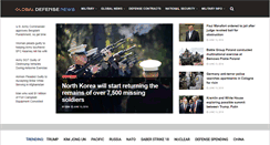 Desktop Screenshot of globaldefensenews.com